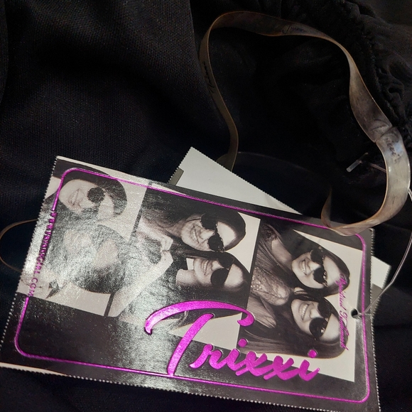 NWT‎ Trixxi bodycon dress size 1x black - Picture 8 of 10